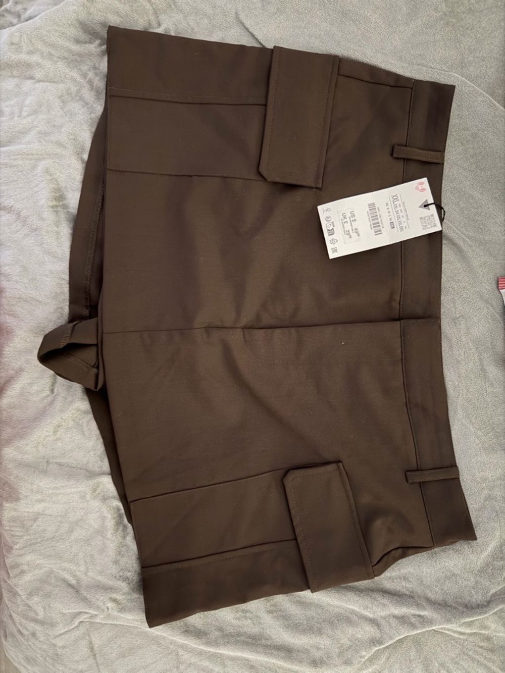 Zara Brown Cargo Shorts